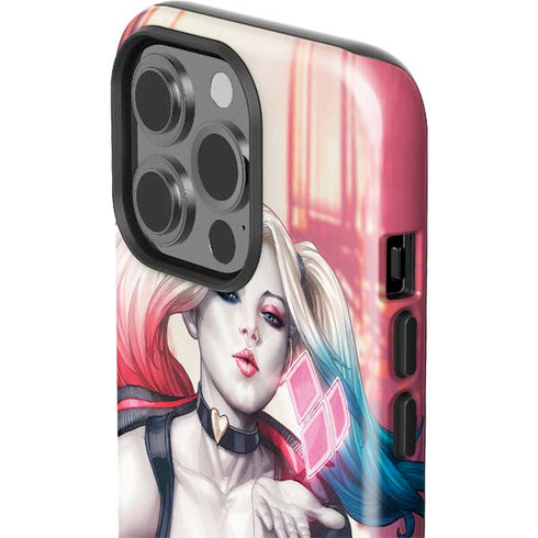 DC Comics Harley Quinn Rebirth Cover #1 Legacy Color Variant Art by Art Germ iPhone 14 Pro Impact Case