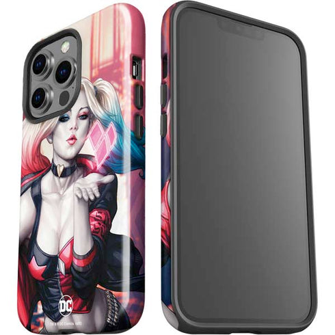 DC Comics Harley Quinn Rebirth Cover #1 Legacy Color Variant Art by Art Germ iPhone 15 Pro Impact Case