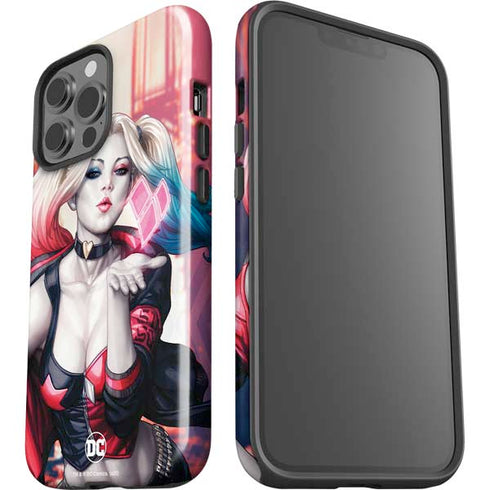 DC Comics Harley Quinn Rebirth Cover #1 Legacy Color Variant Art by Art Germ iPhone 15 Pro Max Impact Case