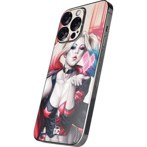 DC Comics Harley Quinn Rebirth Cover #1 Legacy Color Variant Art by Art Germ iPhone 14 Pro Max Skin