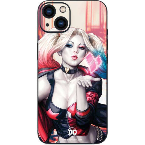 DC Comics Harley Quinn Rebirth Cover #1 Legacy Color Variant Art by Art Germ iPhone 14 Skin