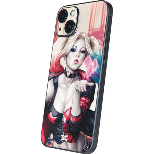 DC Comics Harley Quinn Rebirth Cover #1 Legacy Color Variant Art by Art Germ iPhone 14 Skin