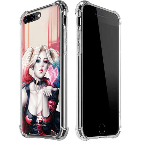DC Comics Harley Quinn Rebirth Cover #1 Legacy Color Variant Art by Art Germ iPhone 7/8 Plus Clear Case