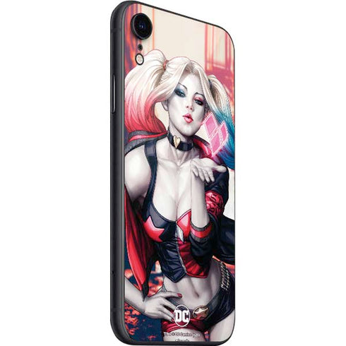 DC Comics Harley Quinn Rebirth Cover #1 Legacy Color Variant Art by Art Germ iPhone SE (2nd & 3rd Gen) Skin