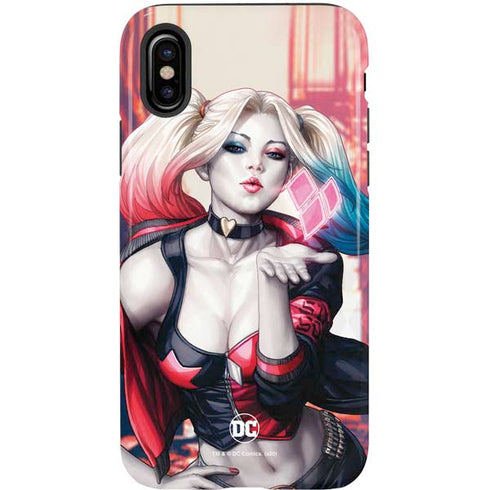 DC Comics Harley Quinn Rebirth Cover #1 Legacy Color Variant Art by Art Germ iPhone XS Pro Case
