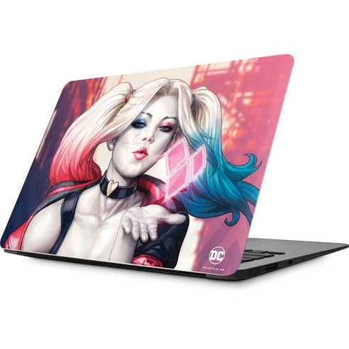 DC Comics Harley Quinn Rebirth Cover #1 Legacy Color Variant Art by Art Germ Apple MacBook Skin