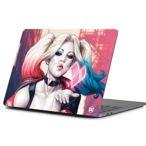 DC Comics Harley Quinn Rebirth Cover #1 Legacy Color Variant Art by Art Germ Apple MacBook Pro 13-inch Skin