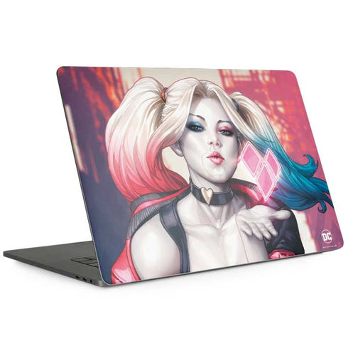DC Comics Harley Quinn Rebirth Cover #1 Legacy Color Variant Art by Art Germ Apple MacBook Pro 15-inch Skin