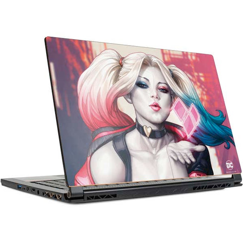 DC Comics Harley Quinn Rebirth Cover #1 Legacy Color Variant Art by Art Germ MSI GS65 Stealth Laptop Skin