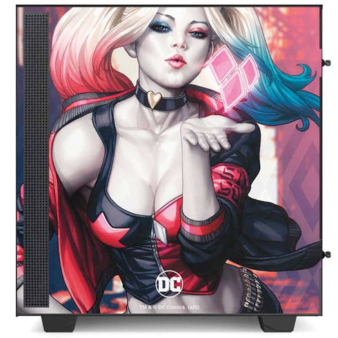 DC Comics Harley Quinn Rebirth Cover #1 Legacy Color Variant Art by Art Germ NZXT H510 Compact ATX Mid-Tower Case Skin