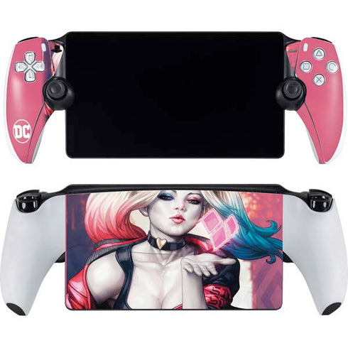DC Comics Harley Quinn Rebirth Cover #1 Legacy Color Variant Art by Art Germ PlayStation Portal Remote Player Skin