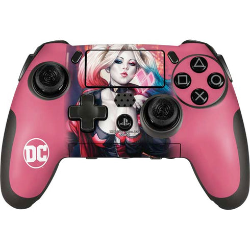 DC Comics Harley Quinn Rebirth Cover #1 Legacy Color Variant Art by Art Germ PlayStation Scuf Vantage 2 Controller Skin