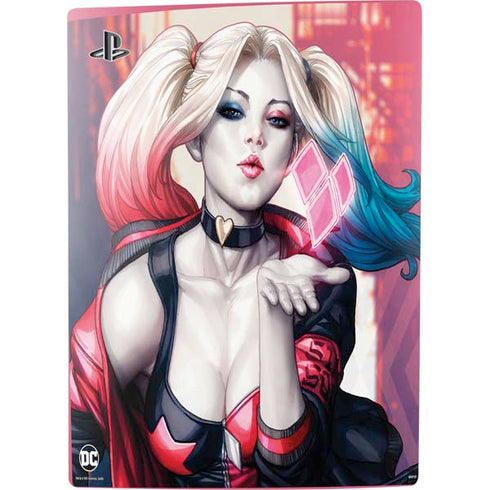DC Comics Harley Quinn Rebirth Cover #1 Legacy Color Variant Art by Art Germ PS5 Bundle Skin