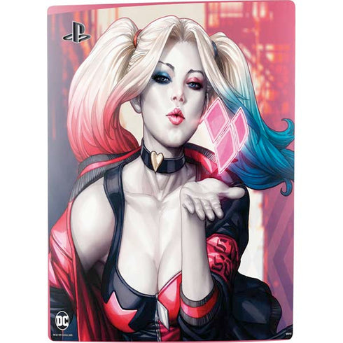 DC Comics Harley Quinn Rebirth Cover #1 Legacy Color Variant Art by Art Germ PS5 Digital Edition Console Skin