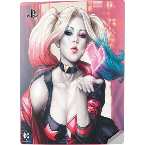 DC Comics Harley Quinn Rebirth Cover #1 Legacy Color Variant Art by Art Germ PS5 Digital Edition Console Skin