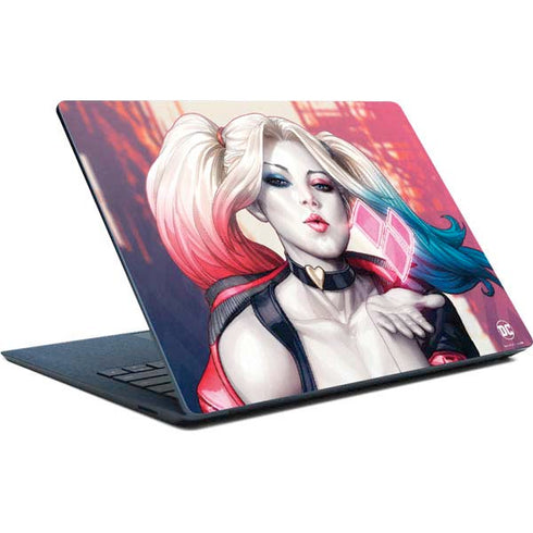 DC Comics Harley Quinn Rebirth Cover #1 Legacy Color Variant Art by Art Germ Surface Laptop Skin