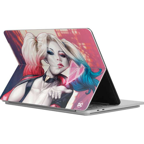 DC Comics Harley Quinn Rebirth Cover #1 Legacy Color Variant Art by Art Germ Surface Laptop Studio Skin
