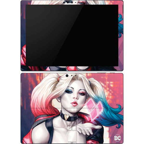 DC Comics Harley Quinn Rebirth Cover #1 Legacy Color Variant Art by Art Germ Surface Pro 6 Skin