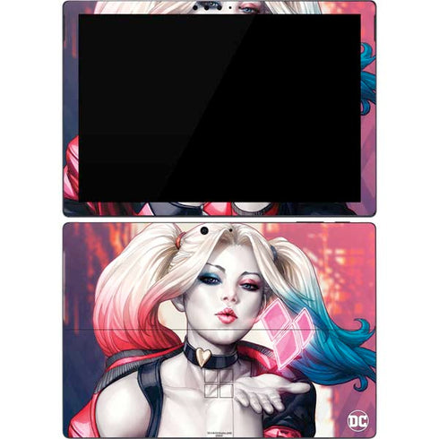 DC Comics Harley Quinn Rebirth Cover #1 Legacy Color Variant Art by Art Germ Surface Pro 7 Skin