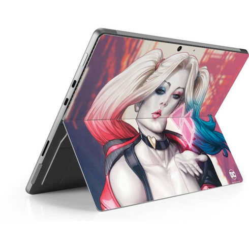 DC Comics Harley Quinn Rebirth Cover #1 Legacy Color Variant Art by Art Germ Surface Pro 8 Skin