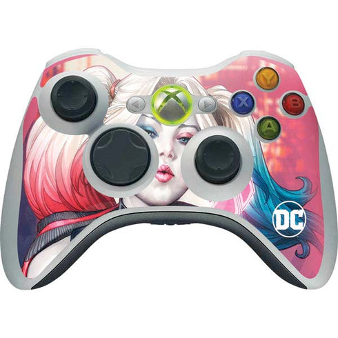 DC Comics Harley Quinn Rebirth Cover #1 Legacy Color Variant Art by Art Germ Xbox 360 Wireless Controller Skin