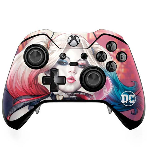 DC Comics Harley Quinn Rebirth Cover #1 Legacy Color Variant Art by Art Germ Xbox One Elite Controller Skin