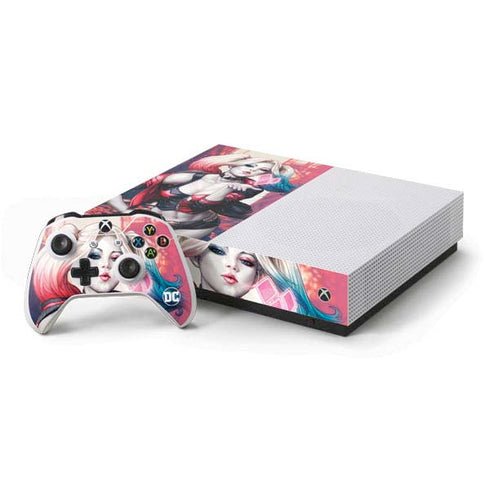 DC Comics Harley Quinn Rebirth Cover #1 Legacy Color Variant Art by Art Germ Xbox One S All-Digital Edition Bundle Skin