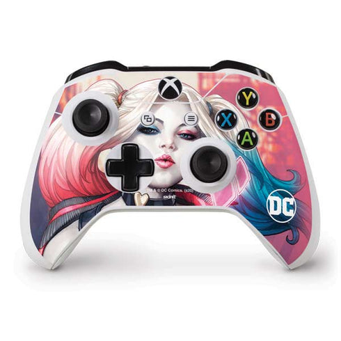DC Comics Harley Quinn Rebirth Cover #1 Legacy Color Variant Art by Art Germ Xbox One S Controller Skin