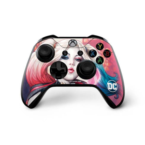 DC Comics Harley Quinn Rebirth Cover #1 Legacy Color Variant Art by Art Germ Xbox One X Controller Skin