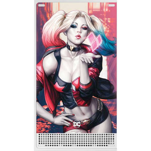 DC Comics Harley Quinn Rebirth Cover #1 Legacy Color Variant Art by Art Germ Xbox Series S Console Skin
