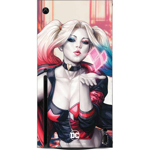 DC Comics Harley Quinn Rebirth Cover #1 Legacy Color Variant Art by Art Germ Xbox Series X Console Skin