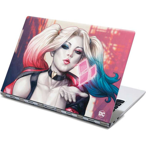 DC Comics Harley Quinn Rebirth Cover #1 Legacy Color Variant Art by Art Germ Yoga 910 2-in-1 14in Touch-Screen Skin