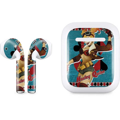 DC Comics Bombshells Harley Quinn Apple AirPods Skin
