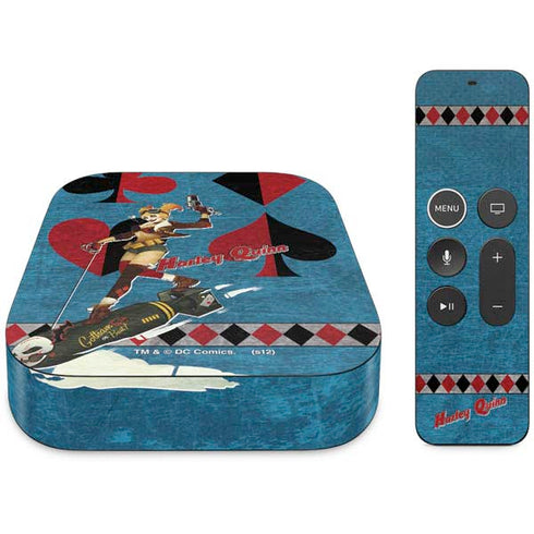 DC Comics Bombshells Harley Quinn Apple TV Skin
