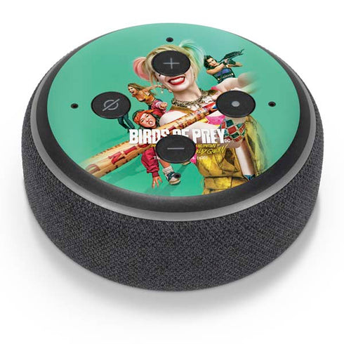 DC Comics Harley Quinn Birds of Prey Movie Poster Amazon Echo Dot Skin