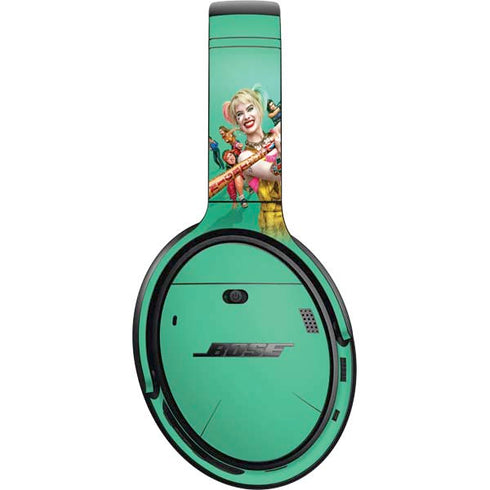 DC Comics Harley Quinn Birds of Prey Movie Poster Bose QuietComfort 35 Headphones Skin
