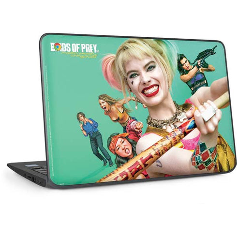 DC Comics Harley Quinn Birds of Prey HP Chromebook Skin