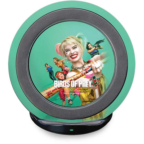 DC Comics Harley Quinn Birds of Prey Movie Poster Fast Charge Wireless Charging Stand Skin