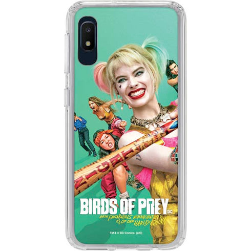 DC Comics Harley Quinn Birds of Prey Movie Poster Galaxy A10e Clear Case