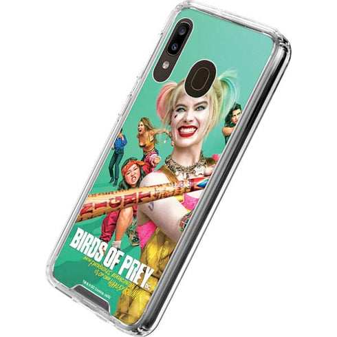 DC Comics Harley Quinn Birds of Prey Movie Poster Galaxy A30 Clear Case