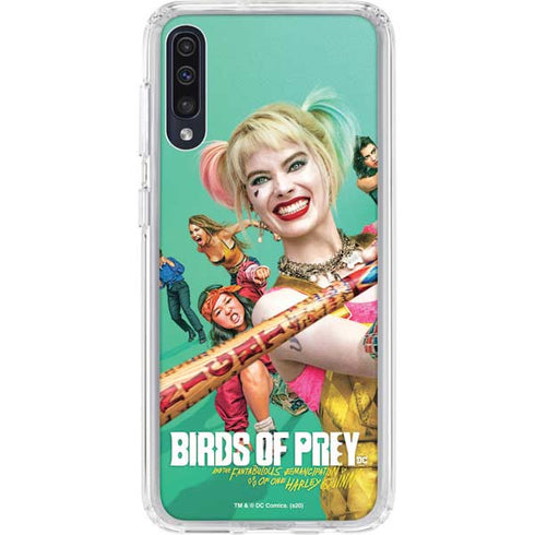 DC Comics Harley Quinn Birds of Prey Movie Poster Galaxy A50 Clear Case