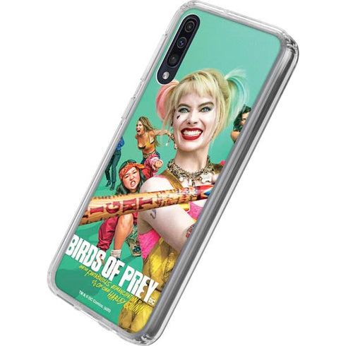 DC Comics Harley Quinn Birds of Prey Movie Poster Galaxy A50 Clear Case