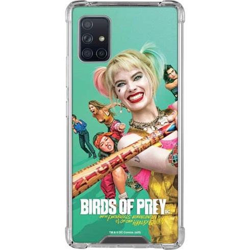 DC Comics Harley Quinn Birds of Prey Movie Poster Galaxy A51 5G Clear Case