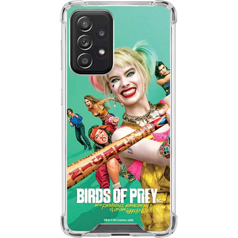 DC Comics Harley Quinn Birds of Prey Movie Poster Galaxy A52 5G Clear Case