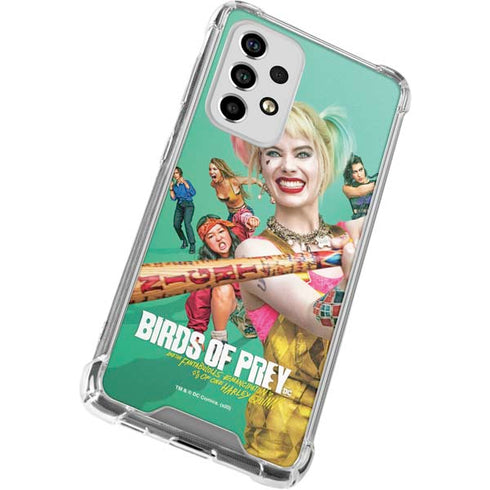 DC Comics Harley Quinn Birds of Prey Movie Poster Galaxy A53 5G Clear Case