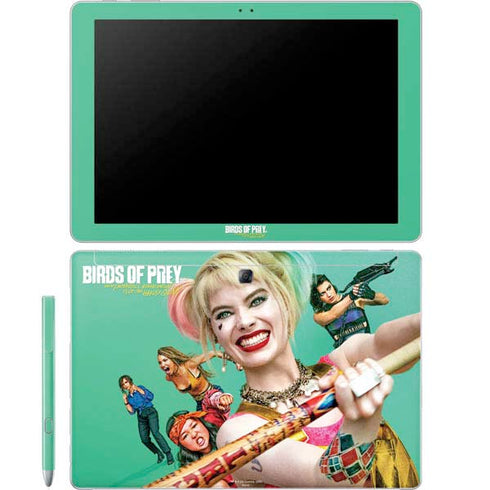 DC Comics Harley Quinn Birds of Prey Movie Poster Galaxy Book 12in Skin