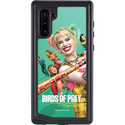 DC Comics Harley Quinn Birds of Prey Movie Poster Galaxy Note 10 Waterproof Case