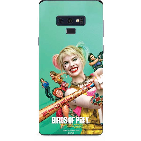 DC Comics Harley Quinn Birds of Prey Movie Poster Galaxy Note 9 Skin
