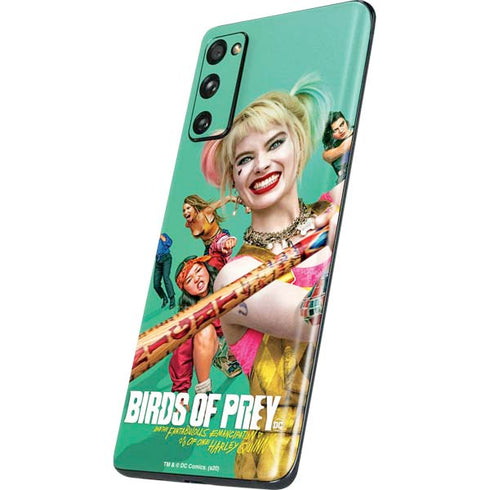 DC Comics Harley Quinn Birds of Prey Movie Poster Galaxy S20 Fan Edition Skin