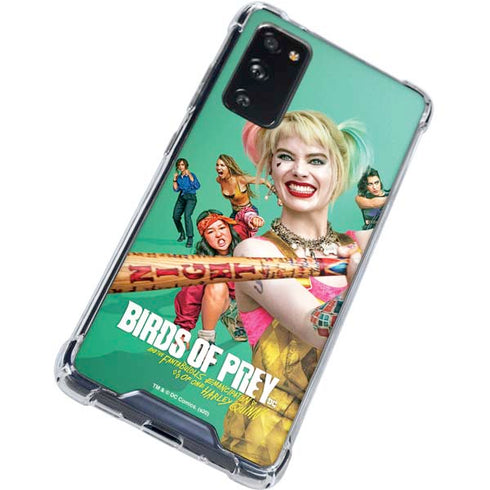 DC Comics Harley Quinn Birds of Prey Movie Poster Galaxy S20 FE Clear Case